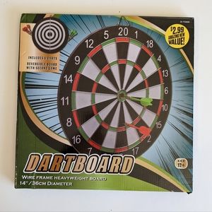 DARTBOARD  14"/34cm.   *NEW*